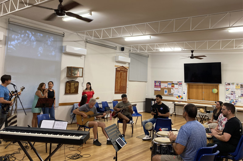 Ensemble jam session