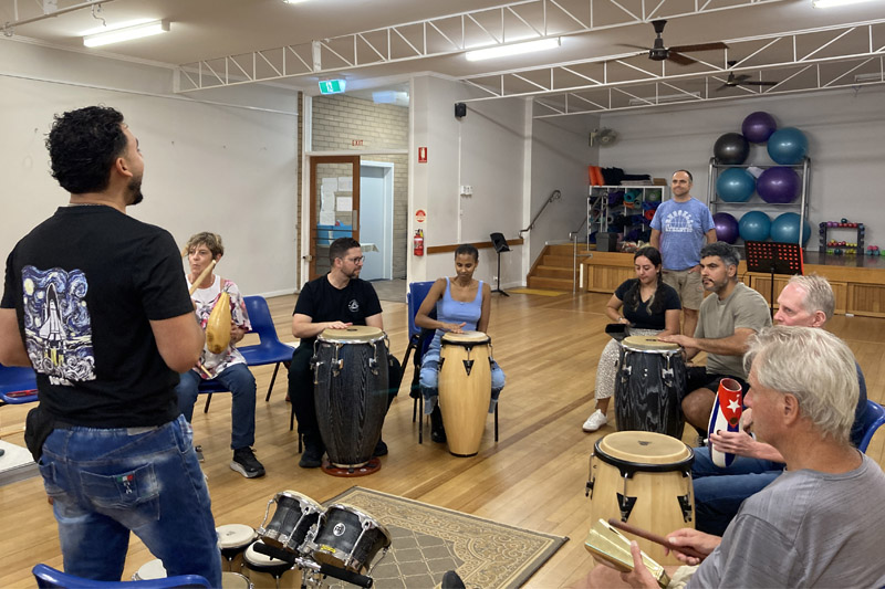 Hands-on percussion workshop