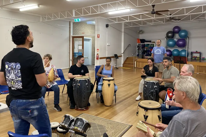 Percussion workshop